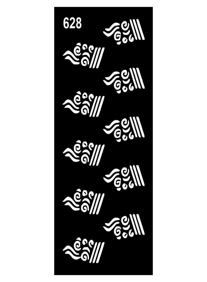ملصقات رسم الحناء للأطفال من أوردرشوك بتصاميم سهلة التطبيق - Image 1